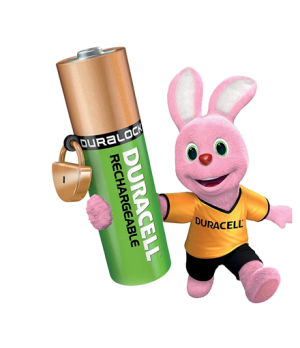 Duracell AA/HR6 2500 mAh Rechargeable Accu Stay Charged Ni-MH 4 pc(s)