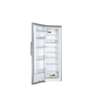 Bosch | Refrigerator | KSV33VLEP | Energy efficiency class E | Free standing | Larder | Height 176 cm | 39 dB | Stainless Steel