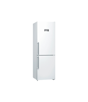 Bosch KGN367WEQ Refrigerator, Free-standing, Combi, Height 186 cm, E, Fridge 237 L, Freezer 89 L, White | Bosch | KGN367WEQ Seri