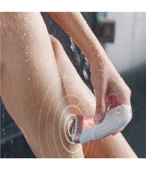 Braun | Silk·épil 9 Epilator | SES 9880 | Operating time (max) 50 min | Number of power levels 2 | Wet & Dry | White/Rose Gold