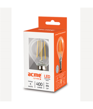 ACME LED Filament Mini Globe 4W2700K20h400lmE14 Acme 400 lm LED, E14 220/240 V V