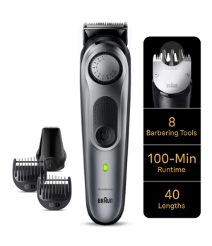 Braun | Beard Trimmer | BT7420 | Cordless | Number of length steps 40 | Black