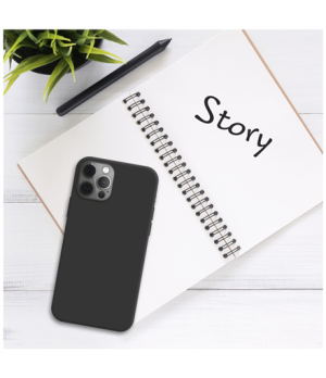 Fixed | Story | Back cover | Xiaomi | Redmi Note 13 Pro/POCO M6 Pro | Rubberized | Black