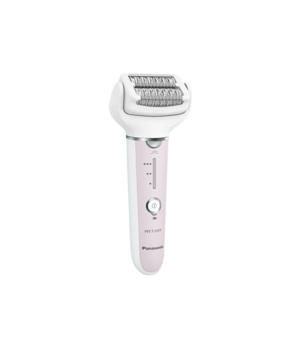 Panasonic | Epilator | ES-EY80-P503 | Operating time (max) 30 min | Number of power levels 3 | Wet & Dry | White/Pink