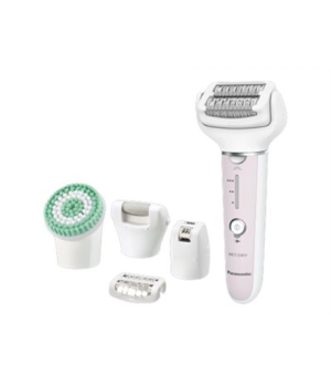 Panasonic | Epilator | ES-EY80-P503 | Operating time (max) 30 min | Number of power levels 3 | Wet & Dry | White/Pink