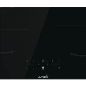 Gorenje | Hob | GI6401BSC | Induction | Number of burners/cooking zones 4 | Touch | Timer | Black