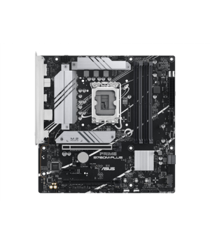 ASUS PRIME B760M-PLUS | Asus | Processor family Intel B760 | Processor socket 1 x LGA1700 Socket | 4 DIMM slots - DDR5, non-ECC,