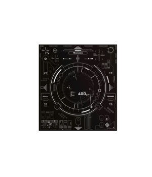 Genesis Tellur 400 Square Hud Floor Mat | Black