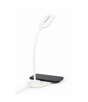 Gembird | Desk lamp with wireless charger | TA-WPC10-LED-01-W