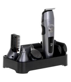 Adler | Grooming 6 in 1 Set | AD 2944 | Cordless | Number of length steps 6 | Stainless Steel/Black