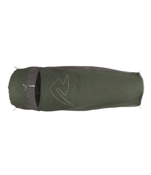 Robens | Mountain Bivvy L | Sleeping Bag | 230 x 90 x 60 cm | Two-way open | Dark Green