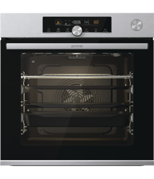 Gorenje | Oven | BSA6747A04X | 77 L | Electric | Catalytic | Touch | Steam function | Height 59.5 cm | Width 59.5 cm | Stainless