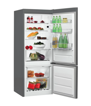 INDESIT | Refrigerator | LI6 S2E X | Energy efficiency class E | Free standing | Combi | Height 158.8 cm | Fridge net capacity 1