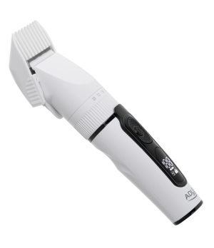 Adler | Hair Clipper with LCD Display | AD 2839 | Cordless | Number of length steps 6 | White/Black