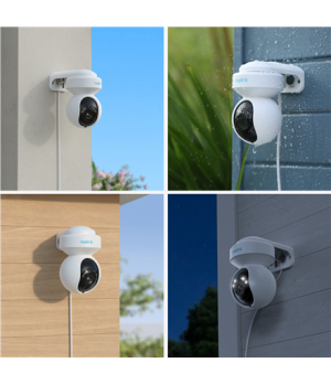 Reolink | Smart WiFi Camera with Motion Spotlights | E Series E540 | PTZ | 5 MP | 2.8-8/F1.6 | IP65 | H.264 | Micro SD, Max. 256