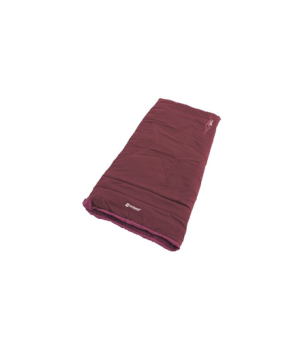 Outwell | Champ Kids Deep Red | Sleeping Bag | 150 x 70 cm | 2 way open, L-shape