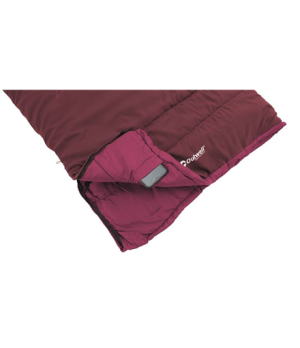 Outwell | Champ Kids Deep Red | Sleeping Bag | 150 x 70 cm | 2 way open, L-shape