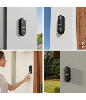 Reolink | D340W Smart 2K+ Wired WiFi Video Doorbell with Chime