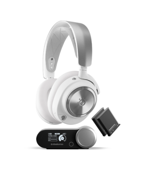 SteelSeries | Gaming Headset | Arctis Nova Pro | Bluetooth | Over-Ear | Noise canceling | Wireless | White