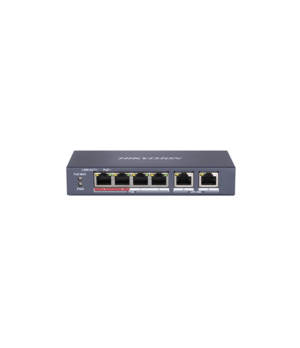 Hikvision | Switch | DS-3E0106P-E/M | Unmanaged | Desktop | 10/100 Mbps (RJ-45) ports quantity 4