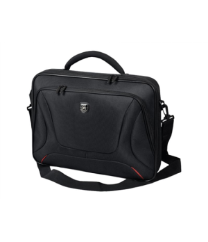 PORT DESIGNS | Courchevel | Fits up to size 17.3 " | Messenger - Briefcase | Black | Shoulder strap