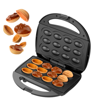 Adler Nut Cookie Maker | AD 3071 | 750 W | Number of pastry 12 | Nuts | Black