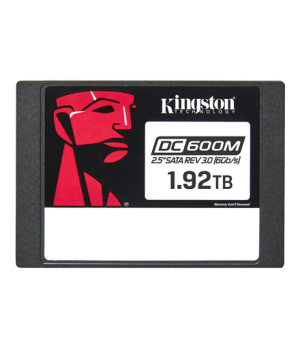 Kingston DC600M | 1920 GB | SSD form factor 2.5" | Solid-state drive interface SATA Rev. 3.0 | Read speed 560 MB/s | Write speed