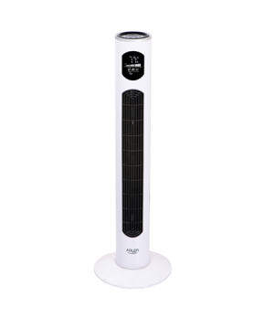 Adler | Fan | AD 7857 | Fan Tower | White | Diameter 96 cm | Number of speeds 3 | Oscillation | 100 W | Yes