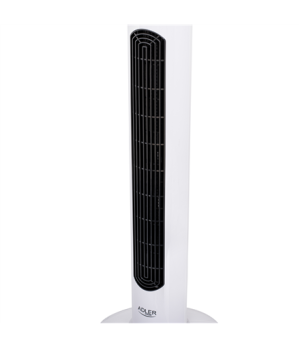 Adler | Fan | AD 7857 | Fan Tower | White | Diameter 96 cm | Number of speeds 3 | Oscillation | 100 W | Yes