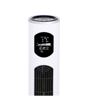 Adler | Fan | AD 7857 | Fan Tower | White | Diameter 96 cm | Number of speeds 3 | Oscillation | 100 W | Yes