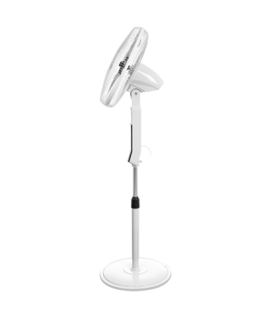 Adler | Fan | AD 7328 | Stand Fan | White | Diameter 40 cm | Number of speeds 3 | Oscillation | 120 W | Yes