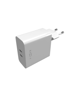 Fixed | Dual USB-C Mains Charger, PD support, 65W