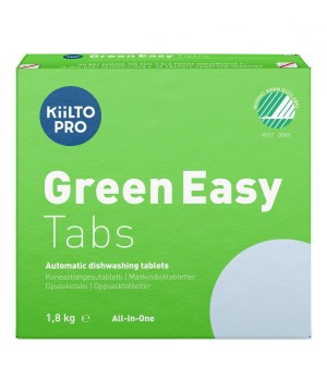 Tabletės indaplovėms KIILTO GREEN EASY, 2 kg (100 vnt.)
