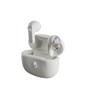 Skullcandy | True Wireless Earbuds | RAIL | Bluetooth | Bone White/Orange Glow