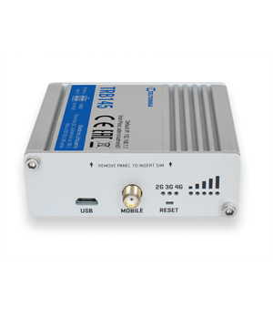 LTE Gateway: No WiFi, 4G, SIM, R485 port, Micro USB | LTE Gateway | TRB145 | No Wi-Fi | Ethernet LAN (RJ-45) ports 0 | Mesh Supp