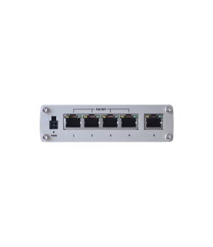 Teltonika | Industiral POE+ Swith | TSW100 | Unmanaged | Desktop | Gigabit Ethernet (copper) ports quantity 5 | Power over Ether