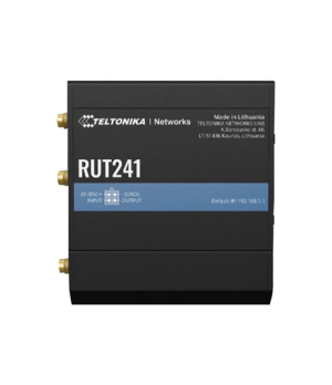 LTE Router | RUT241 | 802.11n | 10/100 Mbit/s | Ethernet LAN (RJ-45) ports 2 | Mesh Support No | MU-MiMO No | 2G/3G/4G | Antenna