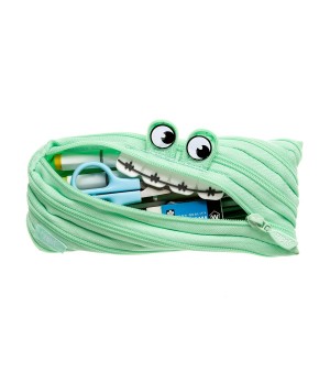 Penalas-pieštukinė ZIPIT Gorge Monster Pouch, GO-4, Mėtinės spalvos