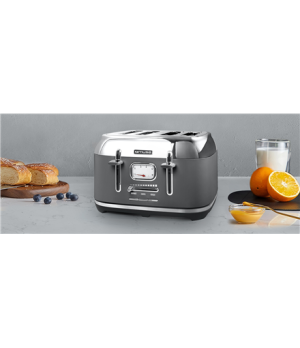 Muse Bread Toaster | MS-131DG | Power 1800 W | Number of slots 4 | Housing material Stainless Steel