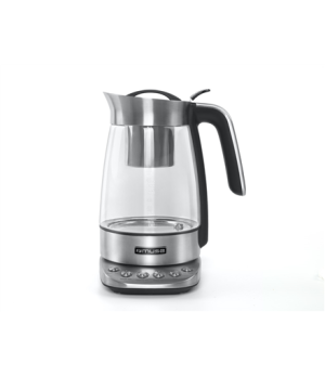 Muse MS-320T | Tea Kettle | 2200 W | 1.2 L | Stainless steel | 360° rotational base | Stainless steel/Black