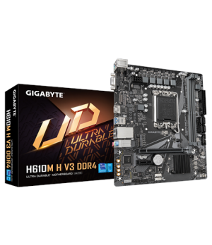 Gigabyte | H610M H V3 DDR4 | Processor family Intel | Processor socket LGA1700 | DDR4 DIMM | Supported hard disk drive interface